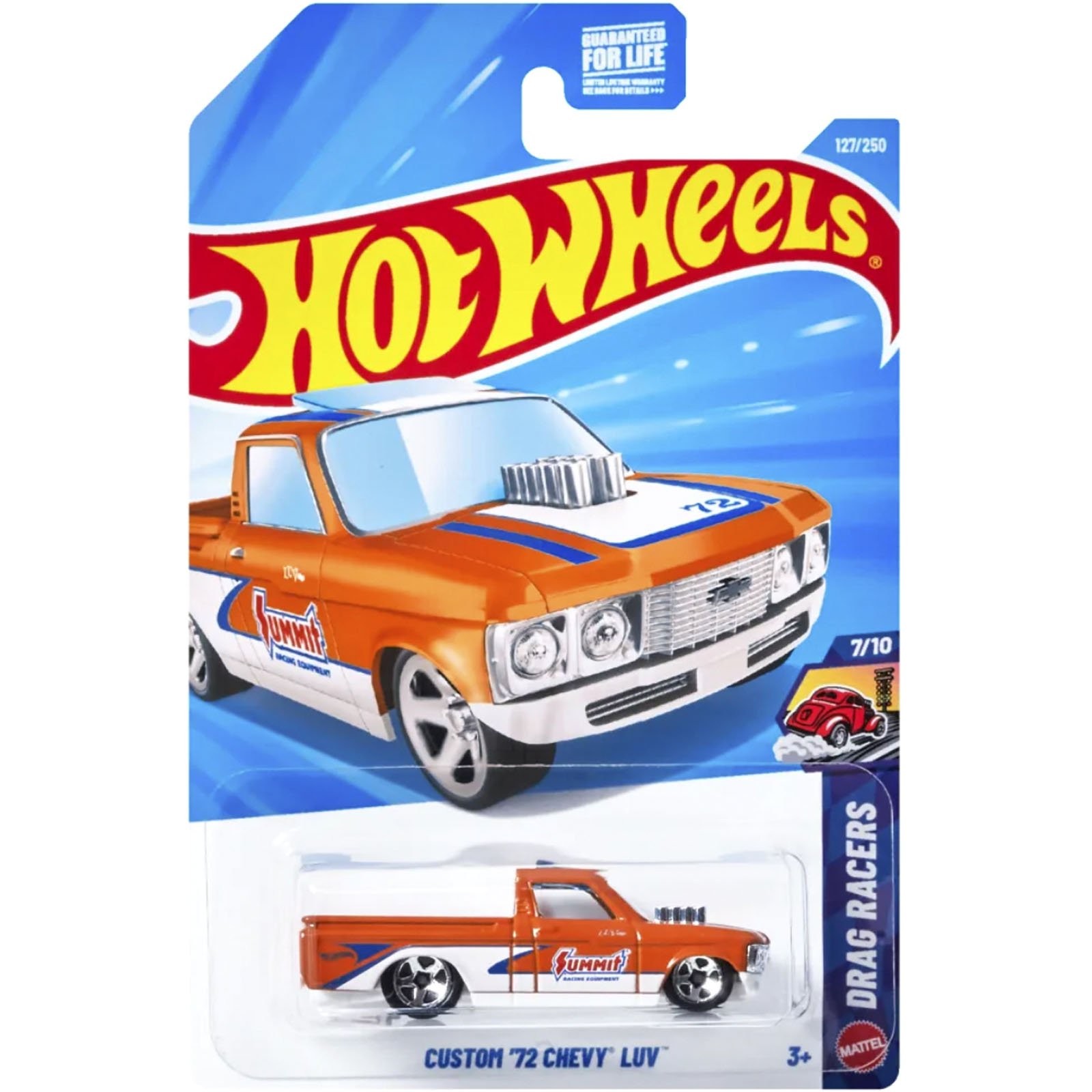 Mattel Hot Wheels - Drag Racers, Custom '72 Chevy LUV (7/10) JJJ80 (5785)