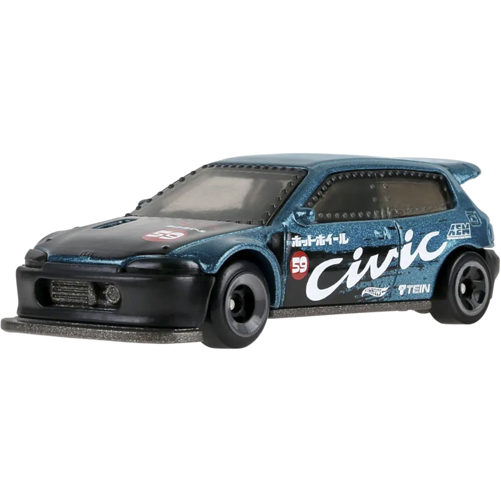 Mattel Hot Wheels - Drag Racers, Honda Civic Custom (8/10) JJJ81 (5785)