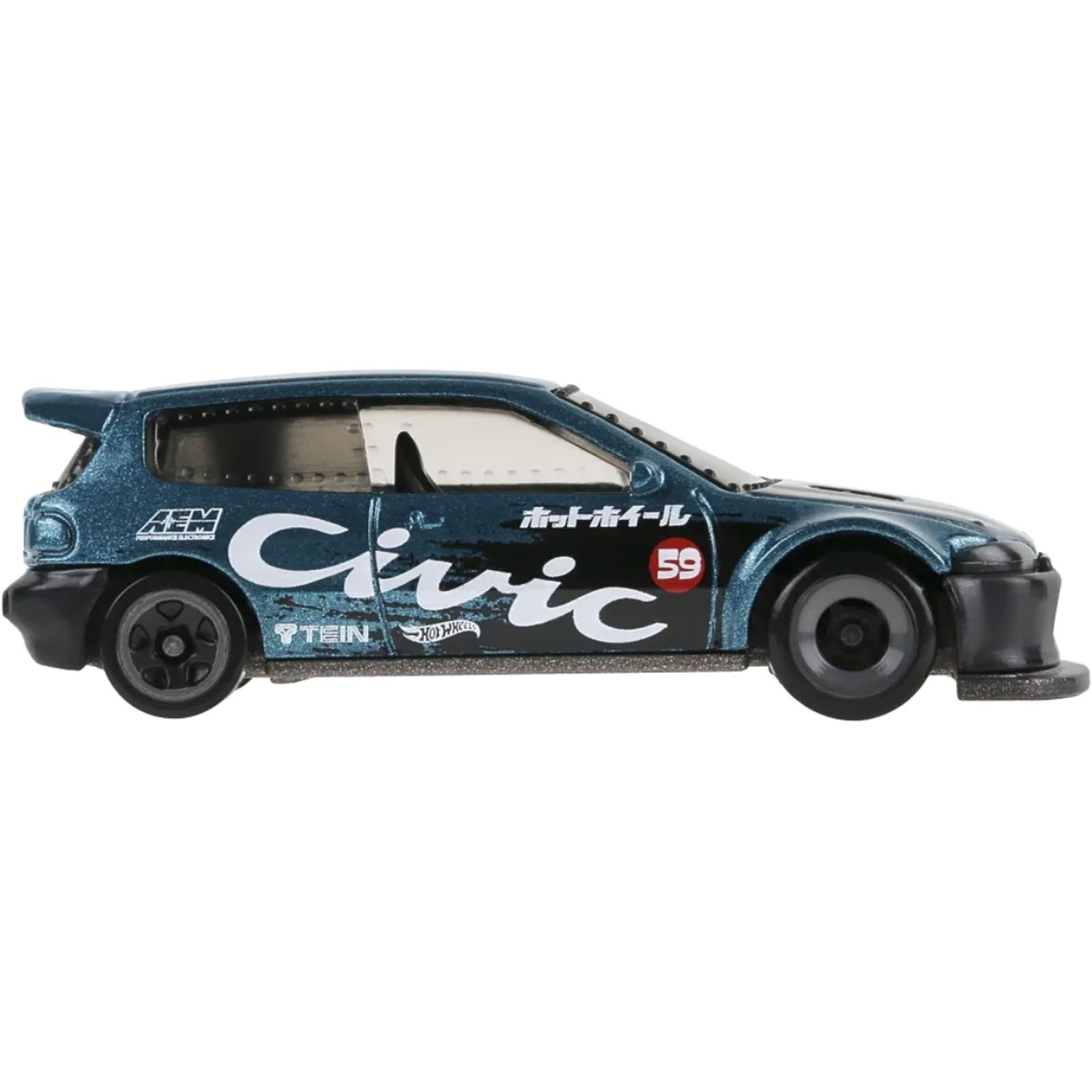 Mattel Hot Wheels - Drag Racers, Honda Civic Custom (8/10) JJJ81 (5785)