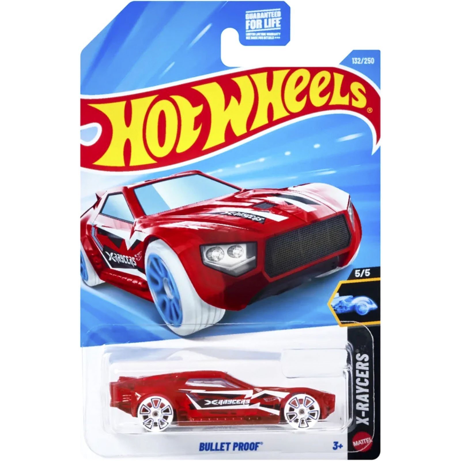 Mattel Hot Wheels - X-Raycers, Bullet Proof (5/5) JJJ85 (5785)