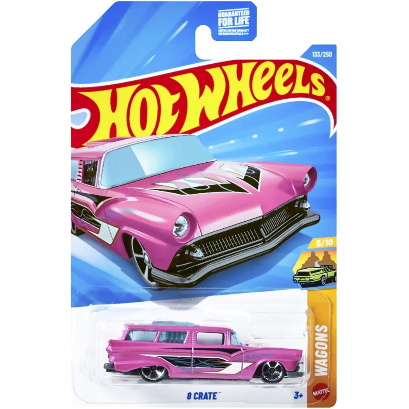 Mattel Hot Wheels - Wagons Familiales, 8 Crate (5/10) JJJ86 (5785)