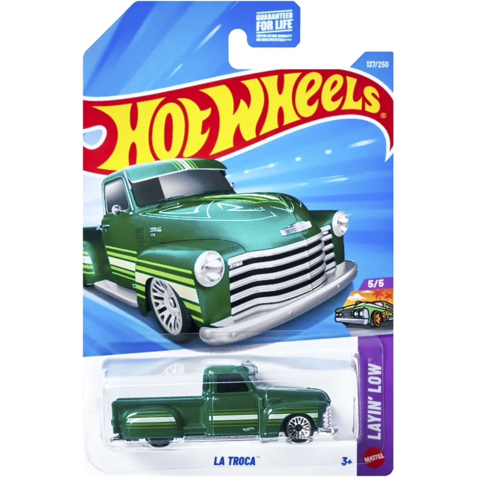 Mattel Hot Wheels - Layin' Low, La Troca (5/5) JJJ90 (5785)