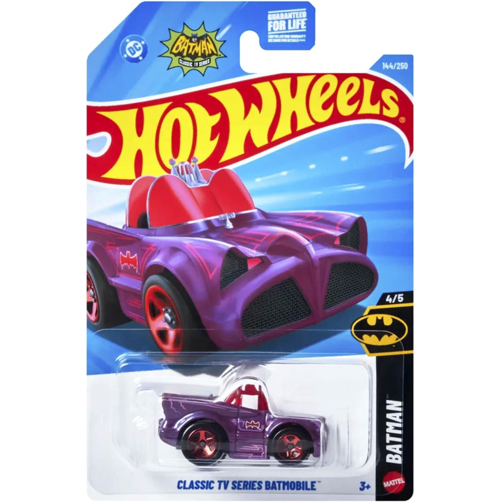 Mattel Hot Wheels - Batman, Classic TV Series Batmobile (4/5) JJJ96 (5785)