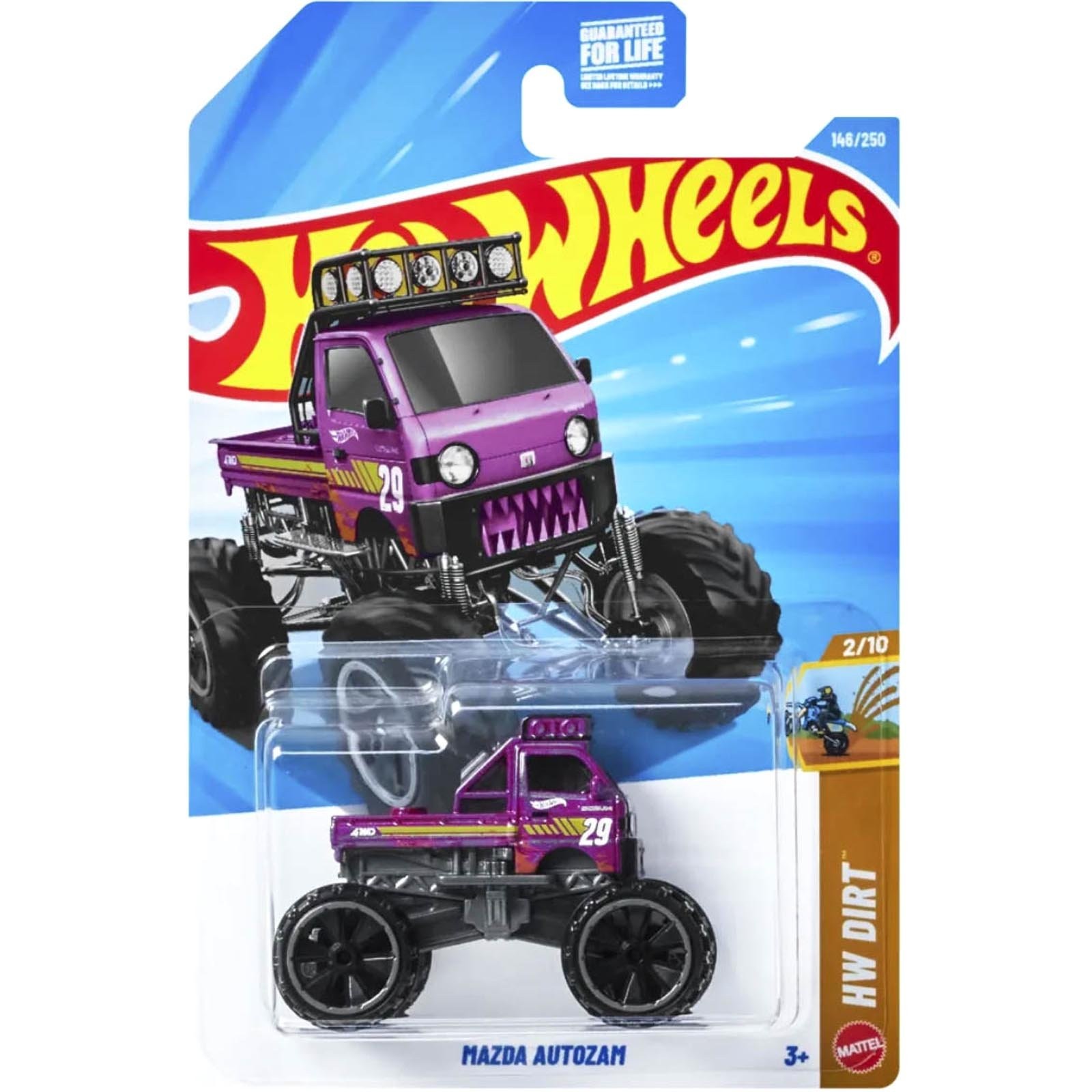 Mattel Hot Wheels - HW Dirt, Mazda Autozam (2/10) JJJ98 (5785)