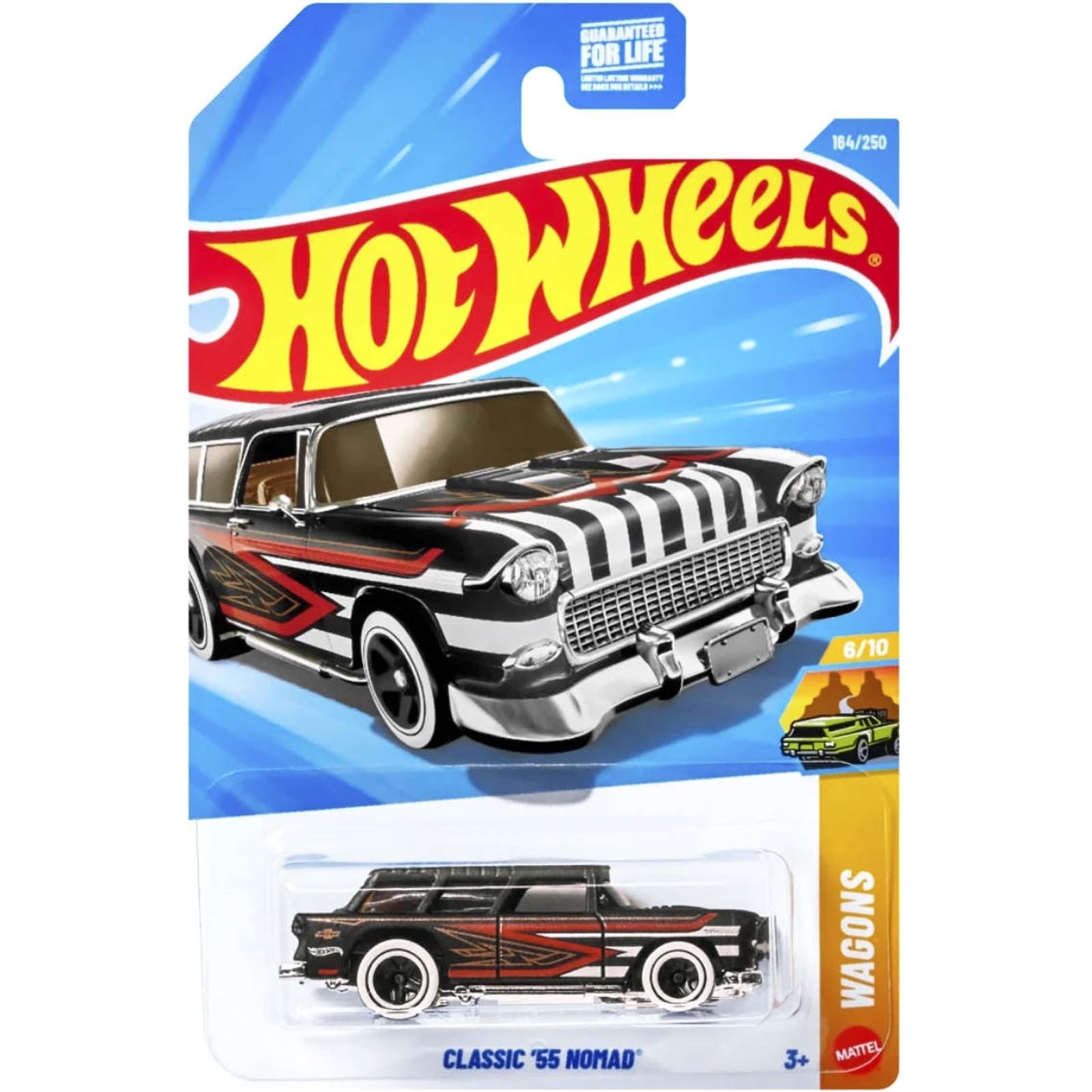 Mattel Hot Wheels - Wagons Familiales, Classic '55 Nomad (6/10) JJK10 (5785)