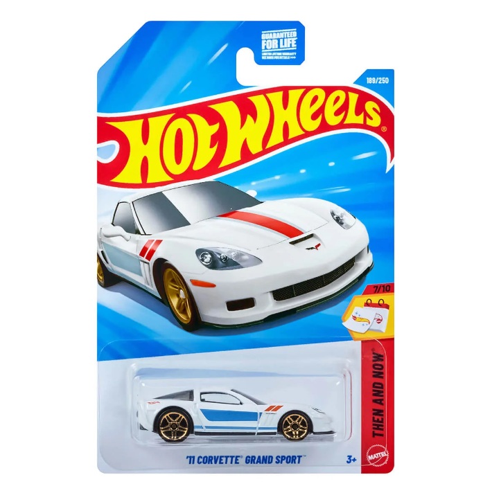 Mattel Hot Wheels - Then And Now, ΄11 Corvette Grand Sport (7/10) JJK27 (5785)