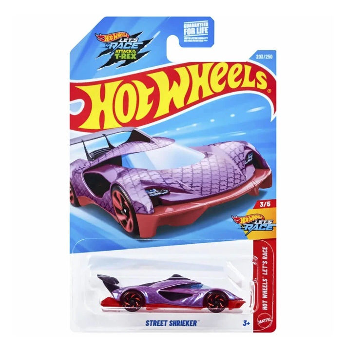 Mattel Hot Wheels - Hot Wheels Let's Race, Street Shrieker (3/5) JJK39 (5785)