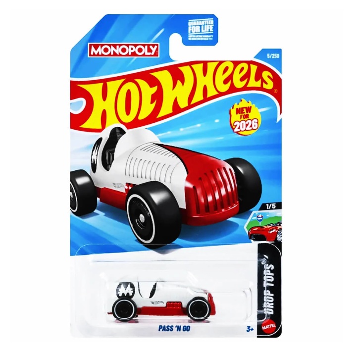 Mattel Hot Wheels - Drop Tops, Pass ΄N Go (1/5) JJK98 (5785)