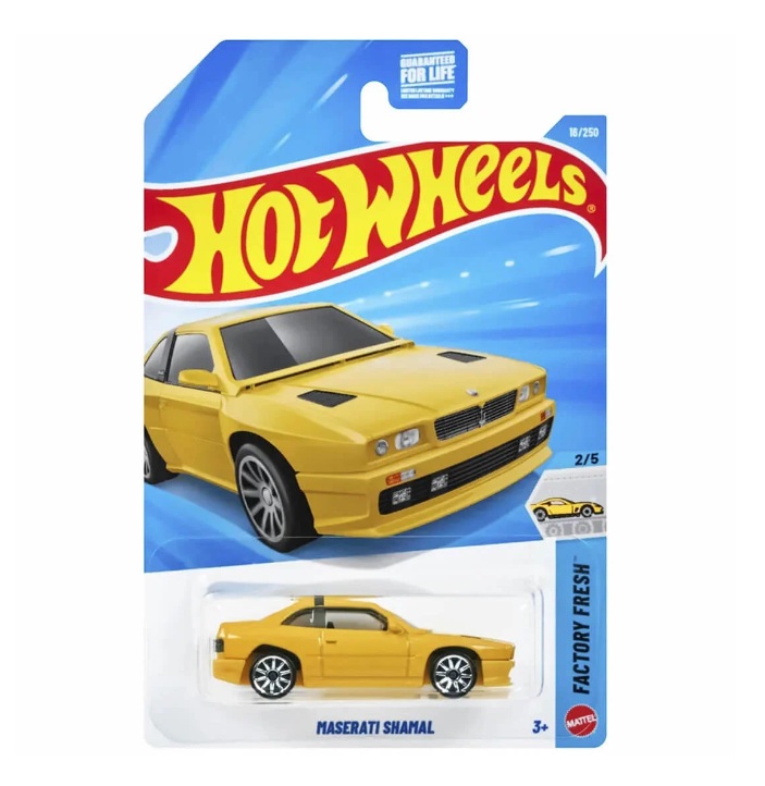 Mattel Hot Wheels - Factory Fresh, Maserati Shamal (2/5) JJL08 (5785)