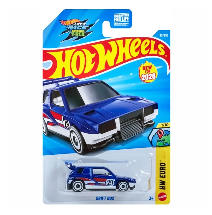 Mattel Hot Wheels - HW Euro, Drift Box (1/10) JJL09 (5785)