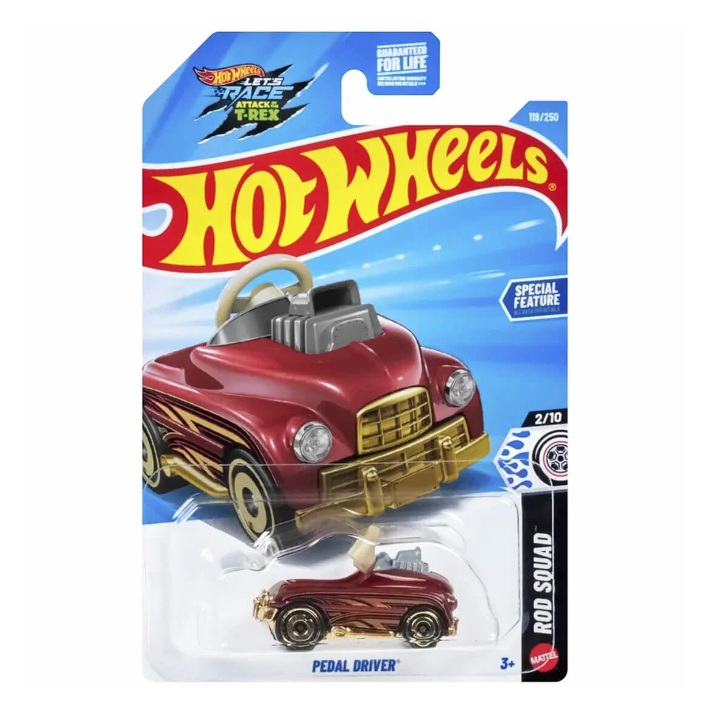 Mattel Hot Wheels - Rod Squad, Pedal Driver (2/10) JJL11 (5785)