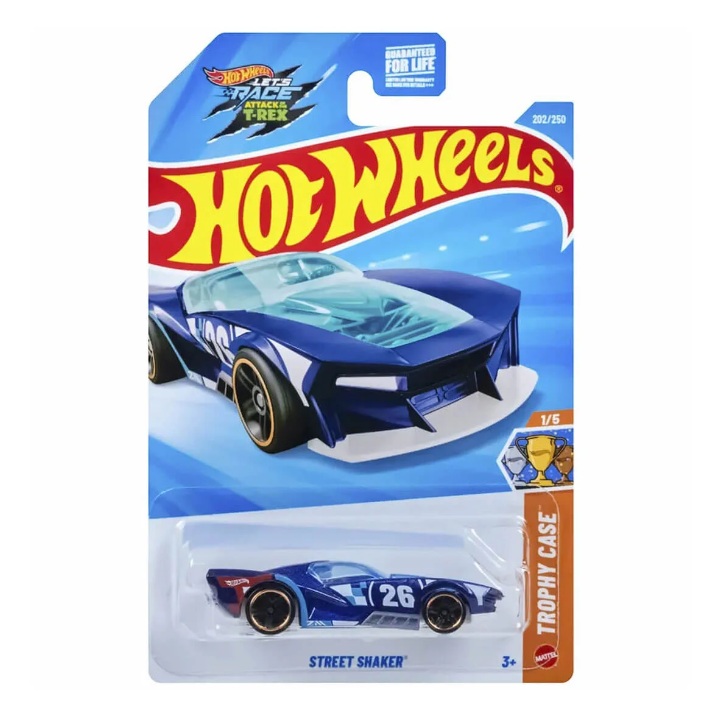 Mattel Hot Wheels - Trophy Case, Street Shaker (1/5) JJK38 (5785)