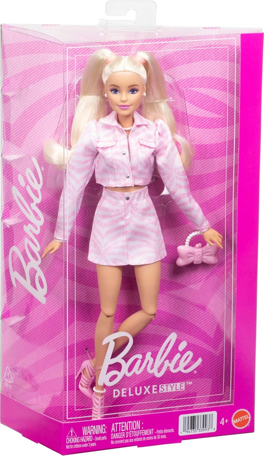 Mattel Barbie - Deluxe Style, Ροζ Μπουφάν JJN69 (HYV24)