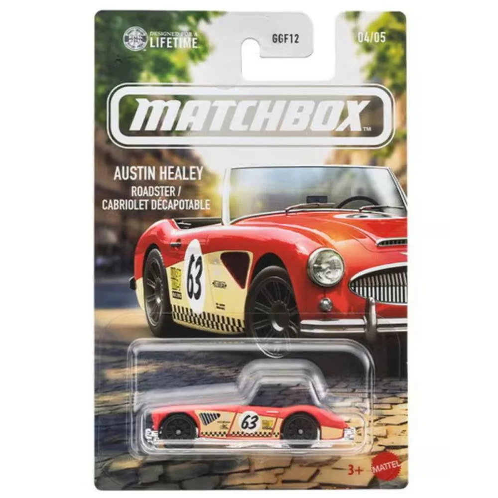 Mattel Matchbox - 1963 Austin-Healey Roadster (4/5) JJR58 (GGF12)