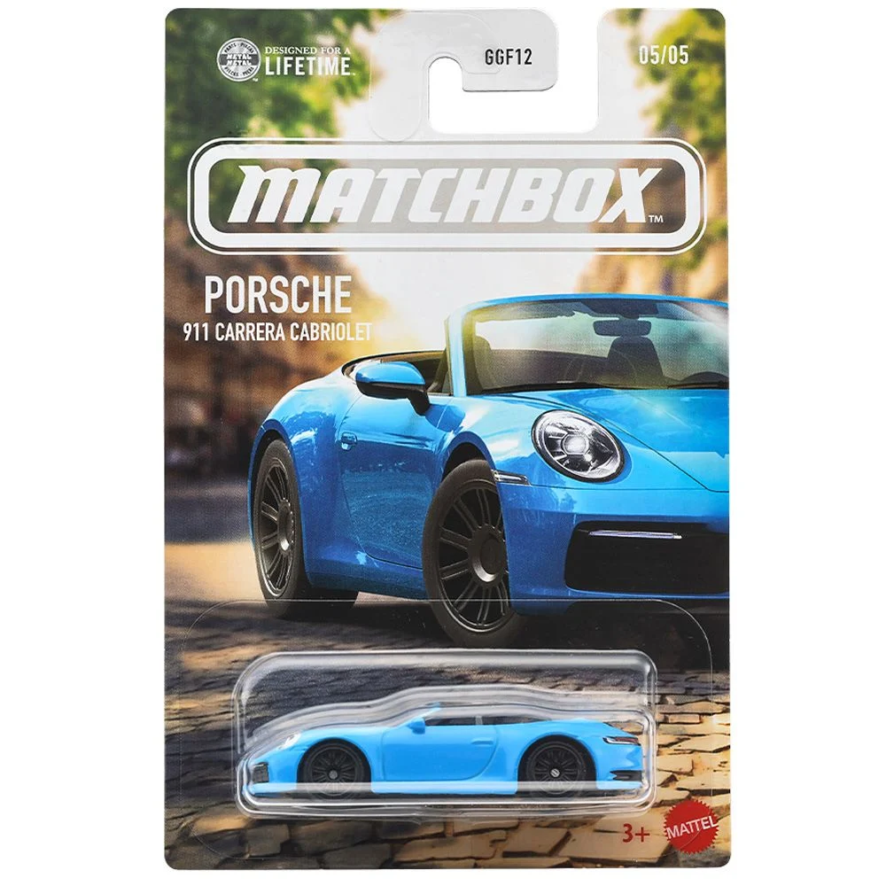 Mattel Matchbox - Porsche 911 Carrera Cabriolet (5/5) JJR59 (GGF12)