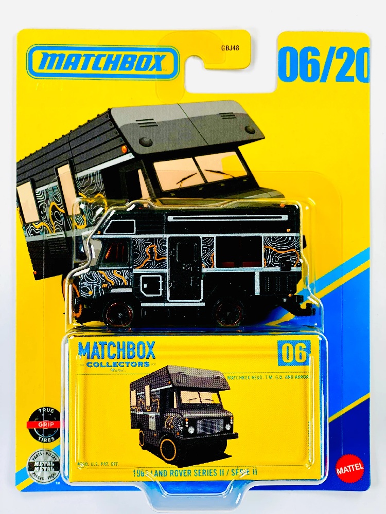 Mattel Matchbox – Collectors, 1965 Land Rover Series II (6/20) JJW02 (GBJ48)
