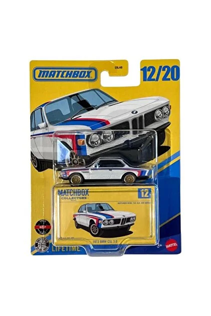 Mattel Matchbox – Collectors, 1973 BMW CSL 3.0 (12/20) JJW08 (GBJ48)