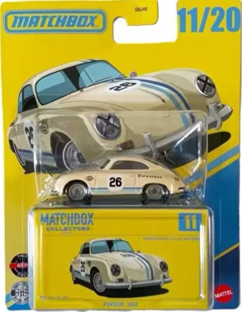Mattel Matchbox – Collectors, Porsche 356A (11/20) JJW11 (GBJ48)