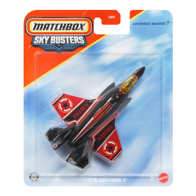 Mattel Matchbox - Sky Busters, F-35 B Lightning II (20/32) JJW34 (JDJ05)