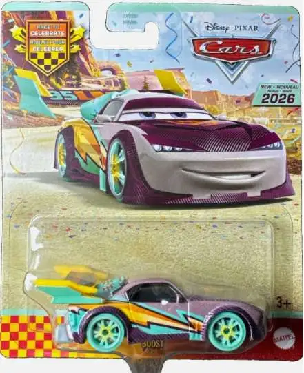 Mattel Cars - Race To Celebrate, Boost JJW69 (DXV29)