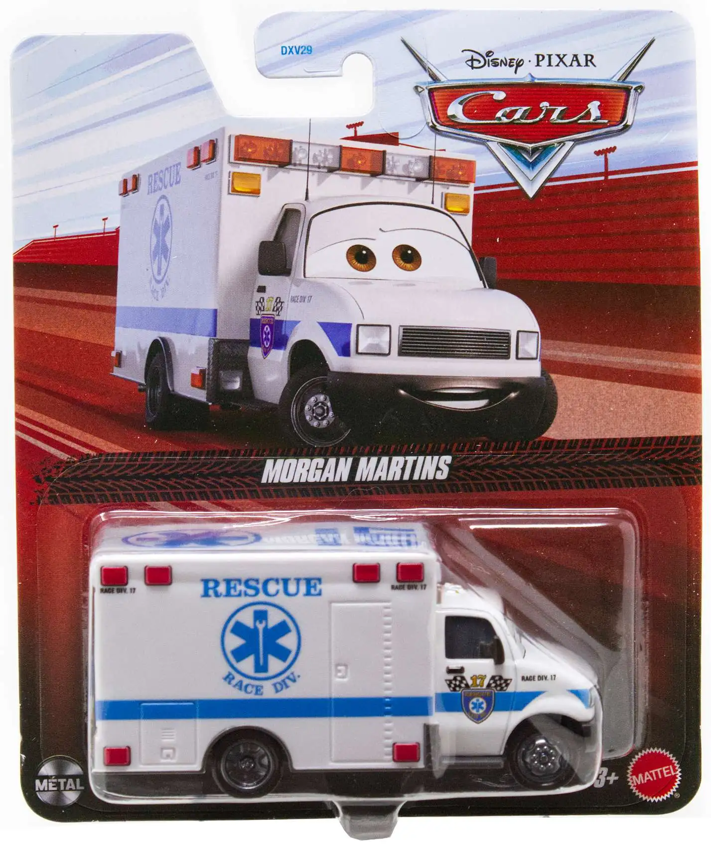 Mattel Cars - Morgan Martins JJW74 (DXV29)