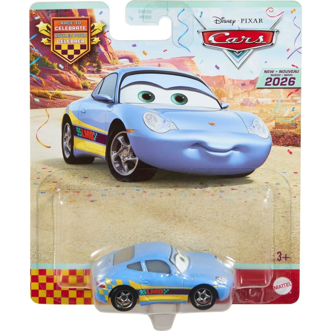 Mattel Cars - RaceTo Celebrate, Sally JJW79 (DXV29)