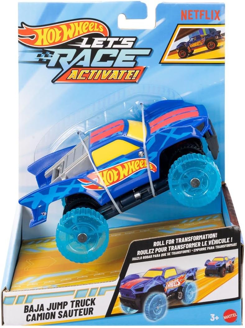 Mattel Hot Wheels - Let's Race Activated!, Baja Jump Truck JJX23 (JJX15)