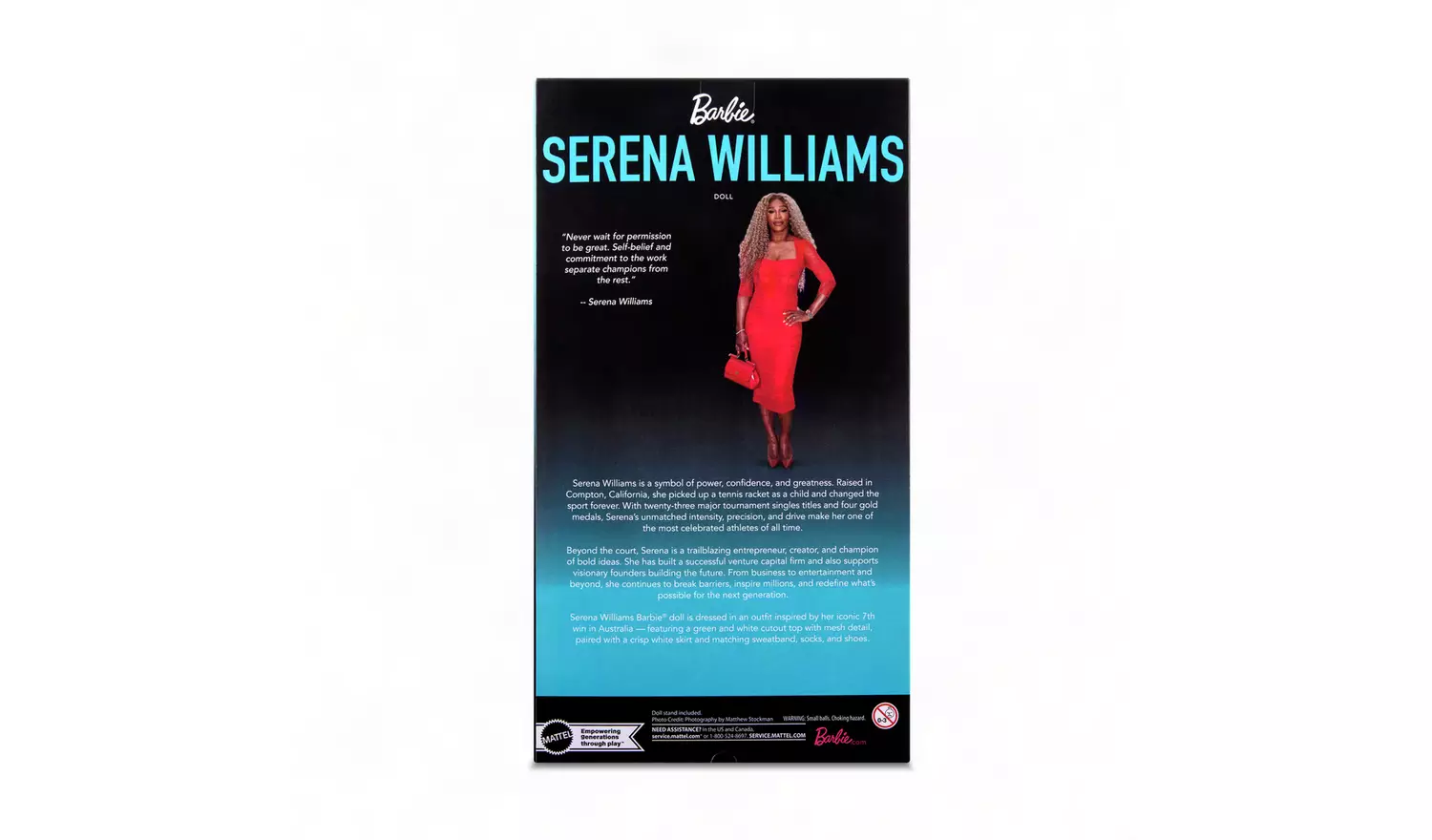 Mattel - Barbie Signature, Serena Williams JJX58