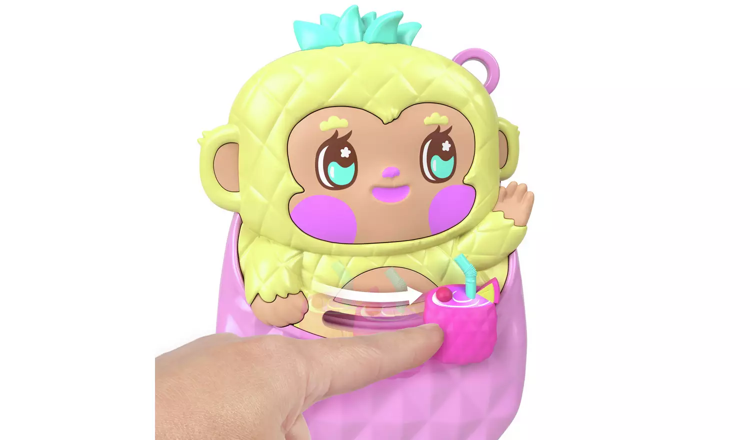 Mattel Polly Pocket - Pineapple Monkey Compact JKC49 (JFG56)