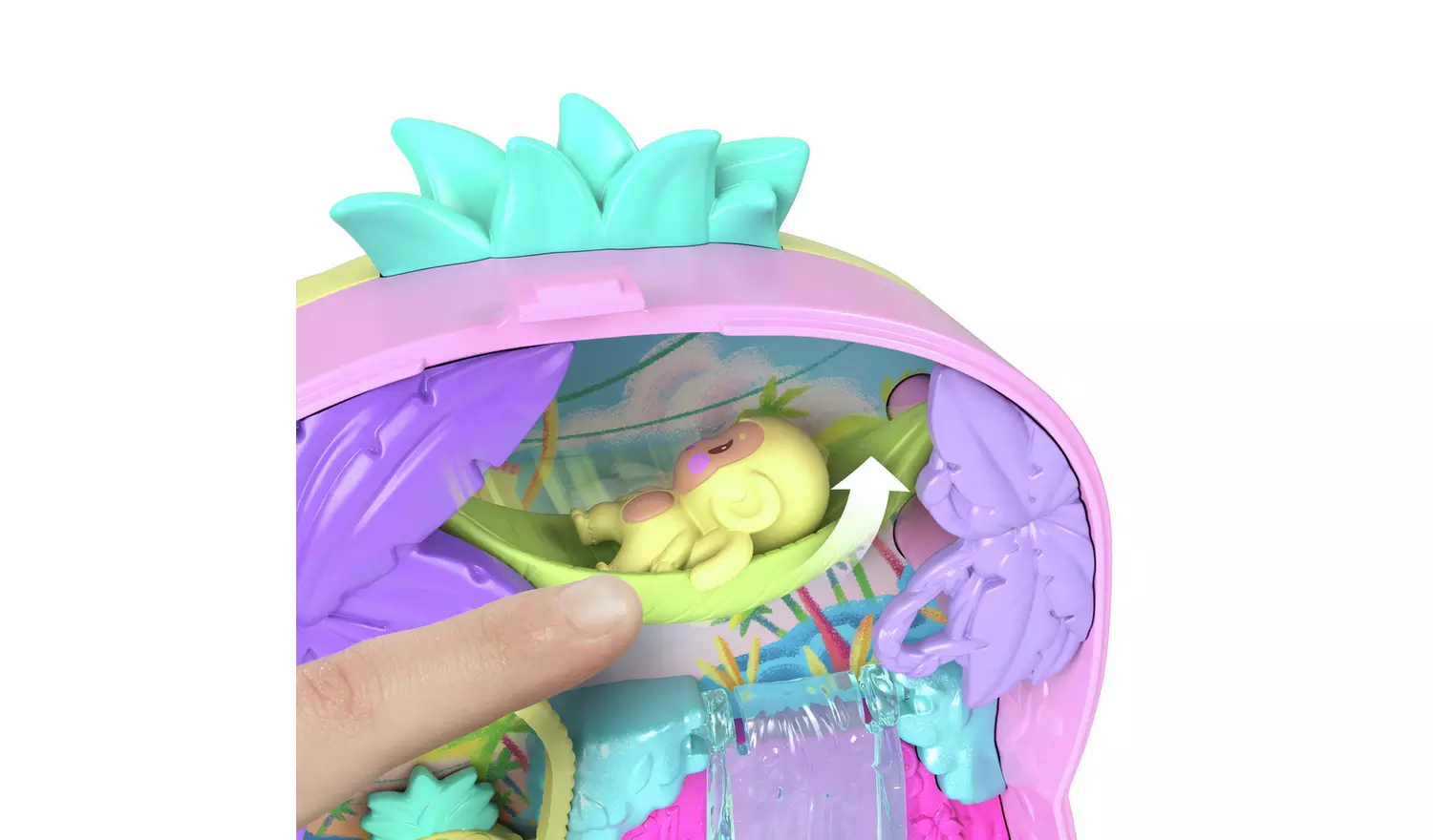 Mattel Polly Pocket - Pineapple Monkey Compact JKC49 (JFG56)