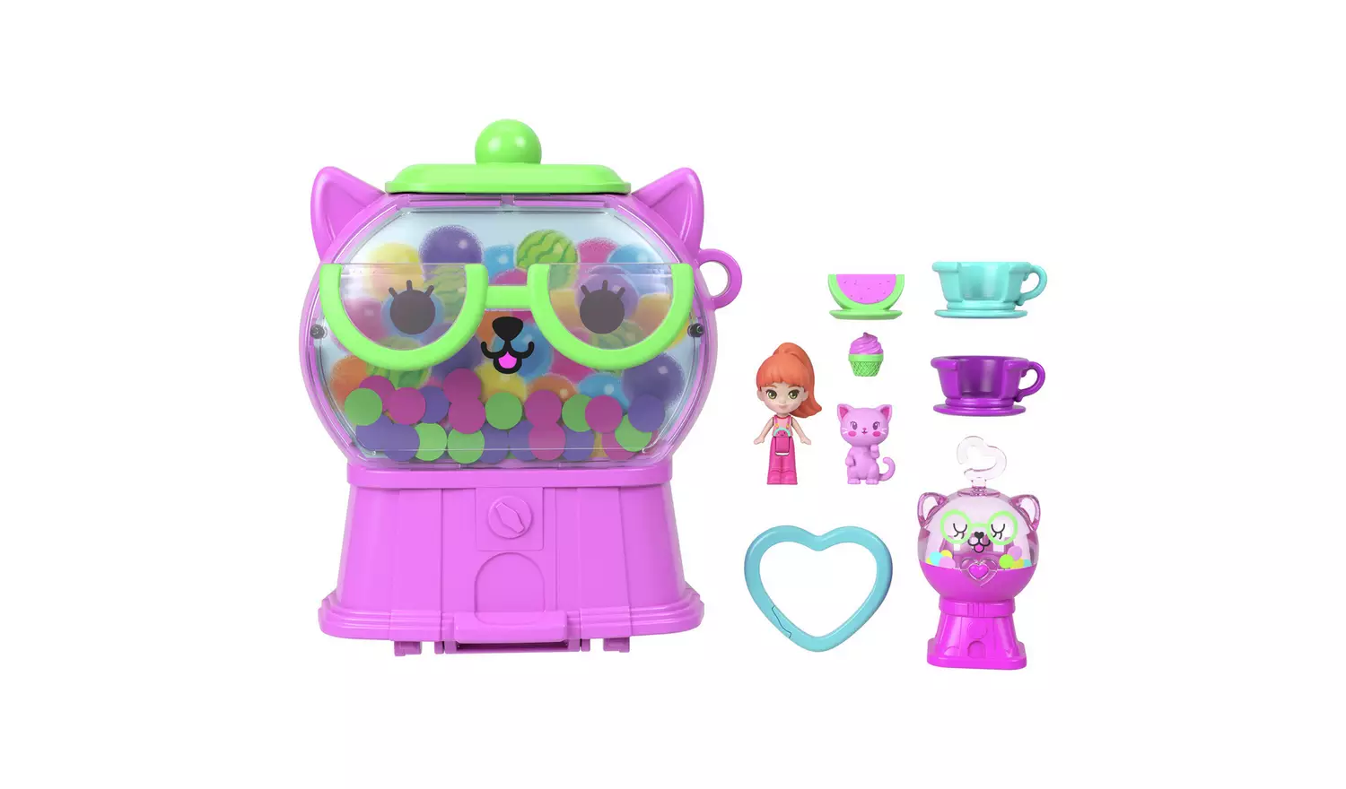 Mattel Polly Pocket - Gumball Kitty Compact JKC50 (JFG56)