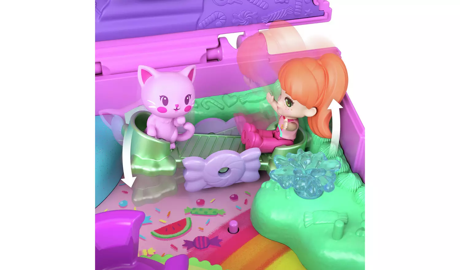 Mattel Polly Pocket - Gumball Kitty Compact JKC50 (JFG56)
