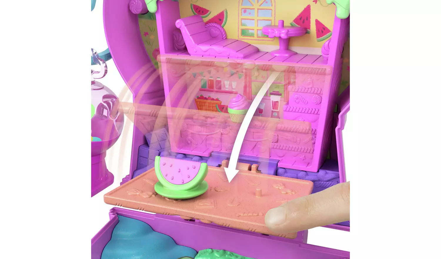Mattel Polly Pocket - Gumball Kitty Compact JKC50 (JFG56)