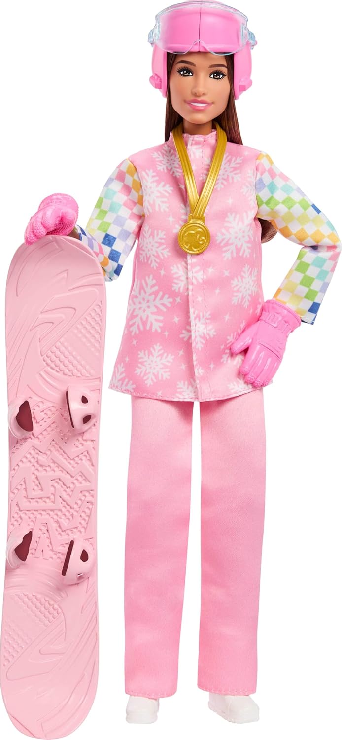Mattel Barbie - You Can Be Anything, Snowboarder JKF78 (HRG41)