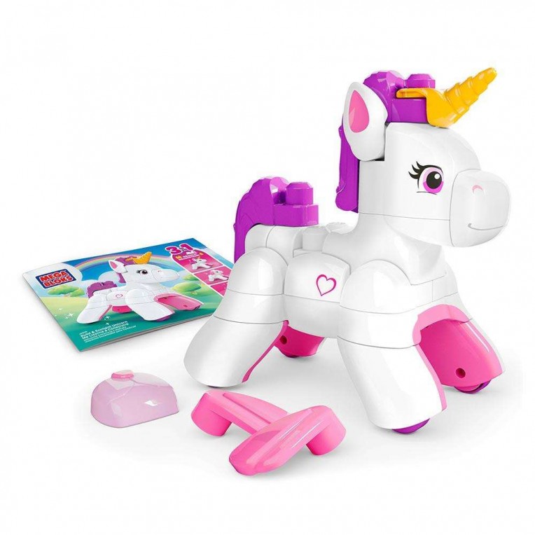 Fisher Price - Mega Bloks, Build & Enchant Unicorn JKG36