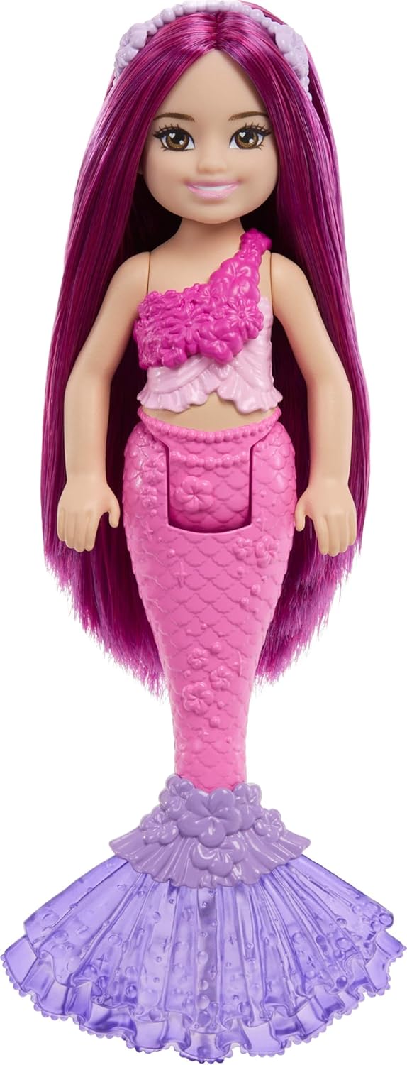 Mattel Barbie - Chelsea, Mermaid With Pink Hair JKH56 (JKH54)