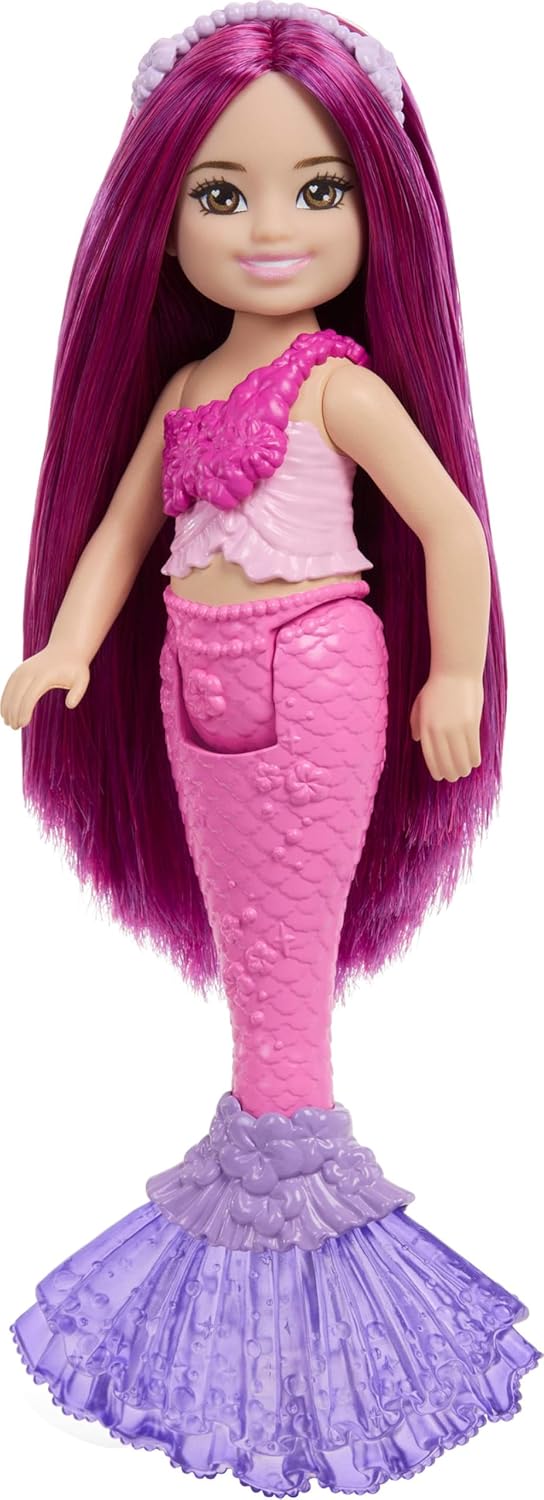 Mattel Barbie - Chelsea, Mermaid With Pink Hair JKH56 (JKH54)