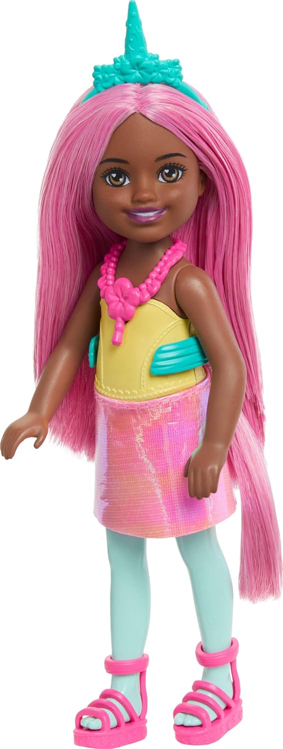 Mattel Barbie - Chelsea, Unicorn With Pink Hair JKH57 (JKH54)