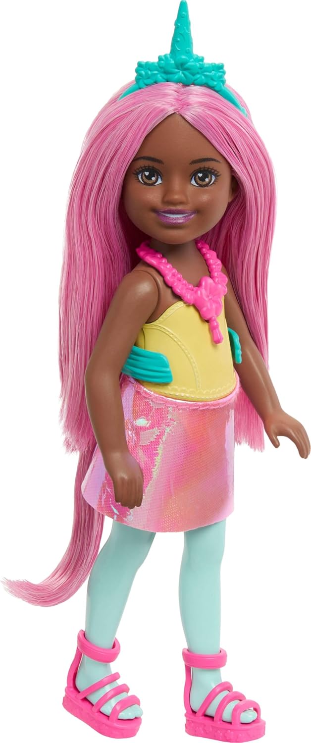Mattel Barbie - Chelsea, Unicorn With Pink Hair JKH57 (JKH54)