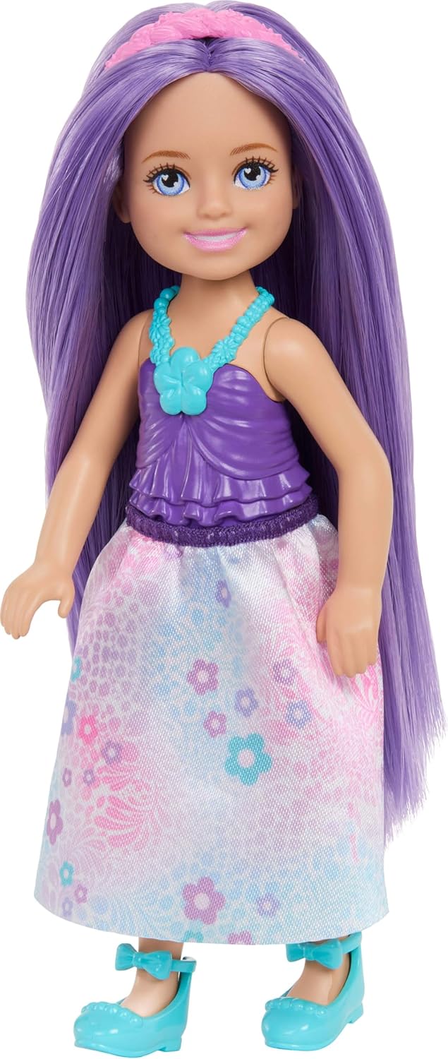 Mattel Barbie - Chelsea, Royal With Purple Hair JKH60 (JKH54)