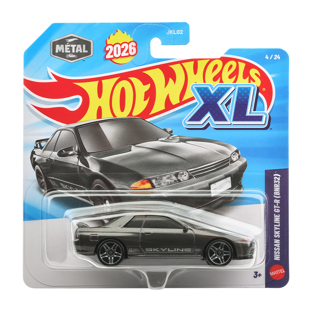 Mattel - Hot Wheels XL, Nissan Skyline GT-R (BNR32) (4/24) JKL03 (JKL02)