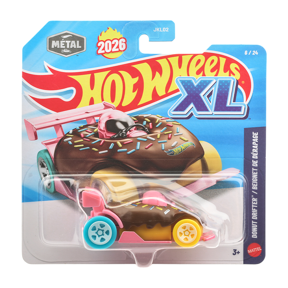 Mattel - Hot Wheels XL, Donut Drifter (6/24) JKL12 (JKL02)