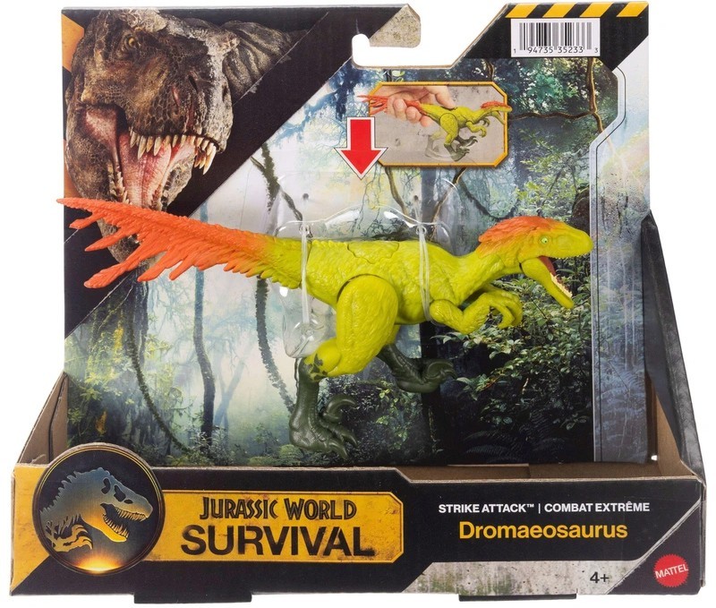 Mattel Jurassic World - World Survival - Strike Attack - Dromaeosaurus JKL71 (JGB77)