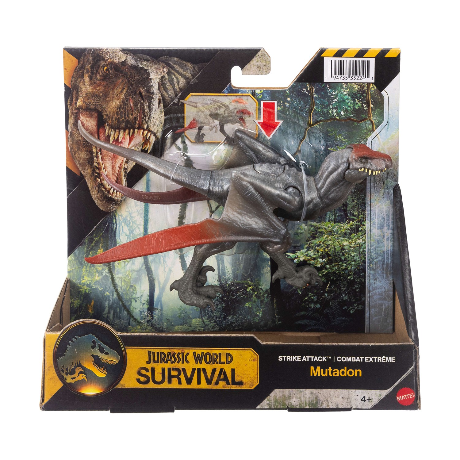 Mattel Jurassic World - World Survival - Strike Attack - Mutadon JKL72 (JGB77)