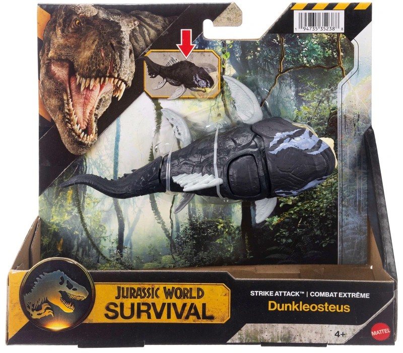 Mattel Jurassic World - World Survival - Strike Attack - Dunkleosteus JKL73 (JGB77)