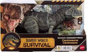 Mattel Jurassic World - Survival Wild Roar, Ceratosaurus JKL77 (JGB87)