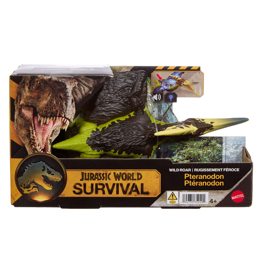 Mattel Jurassic World - Survival Wild Roar, Pteranodon JKL78 (JGB87)