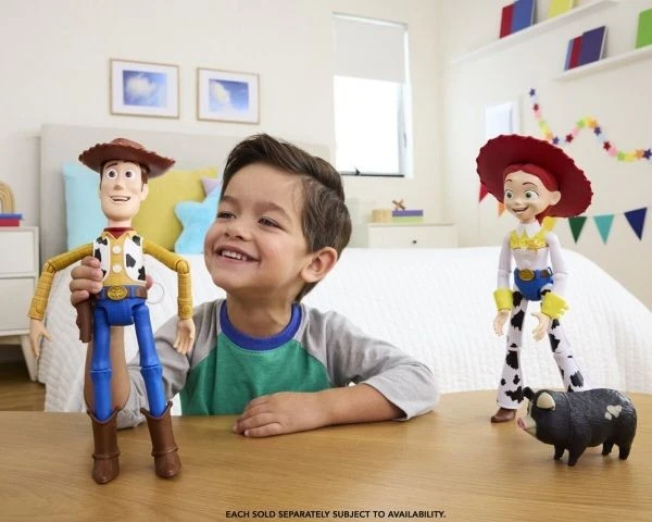 Mattel - Disney Pixar Toy Story, Running Woody JKL95