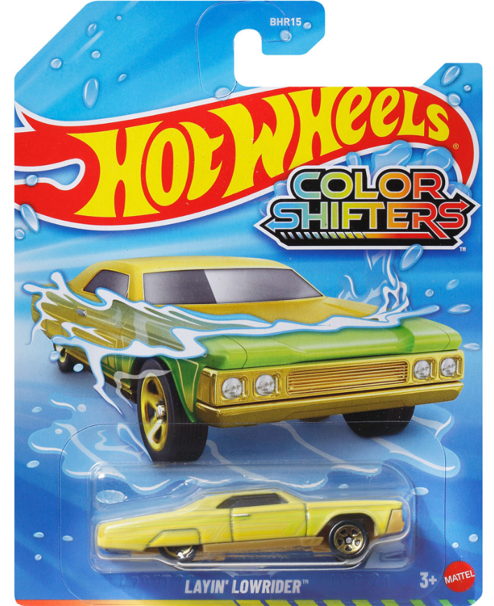 Mattel Hot Wheels - Color Shifters, Layin΄ Lowrider JKP21 (BHR15)