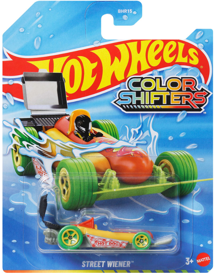 Mattel Hot Wheels - Color Shifters, Street Wiener JKP23 (BHR15)